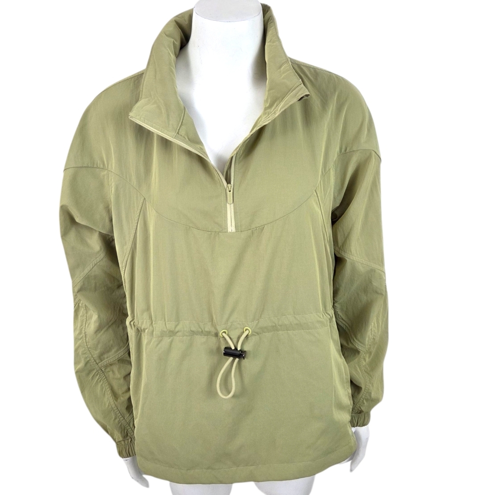Lululemon Evergreen Anorak Packable Jacket Pullover Womens 8 Green Windbreaker - Picture 2 of 16